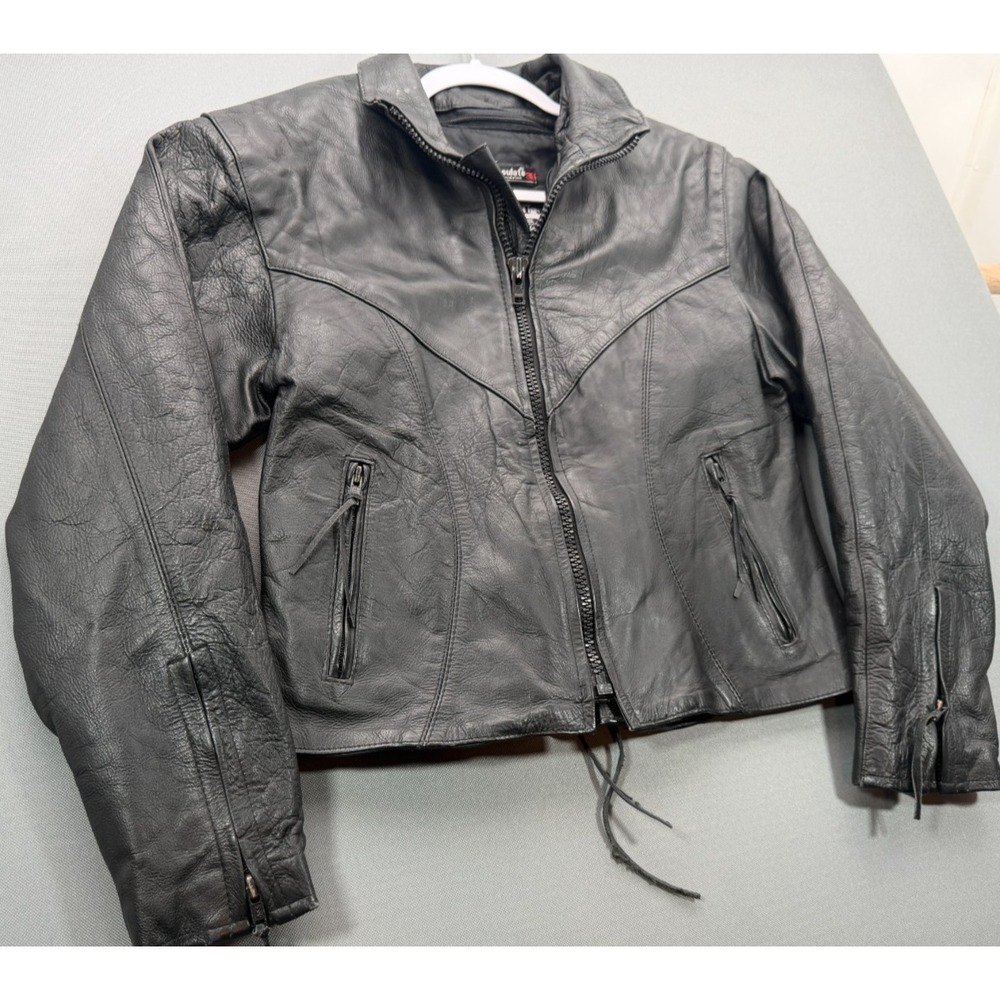 Discount Genuine Leather - Thermal Insulate - Womens S Leather Motorcycle Jacket